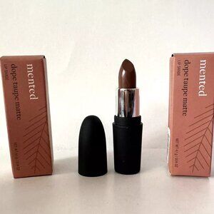 Mented dope taupe matte lip shade 0.13oz Boxed lot of 2